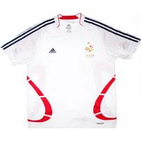 2007-08 France Adidas Training Shirt (Very Good) L