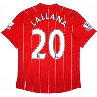 2012-13 Southampton Home Shirt Lallana #20 *Mint* L