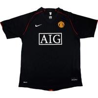 2007-08 Manchester United Away Shirt (Very Good) XXL
