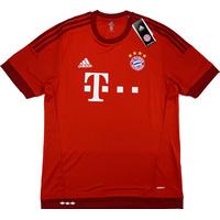 2015-16 Bayern Munich Adizero Player Issue Home Shirt *w/Tags*