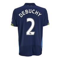 2014 15 arsenal third cup shirt debuchy 2