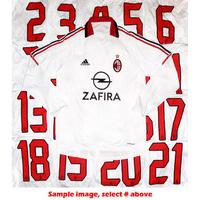 2005-06 AC Milan L/S Player Issue Away # Shirt *As New* XL