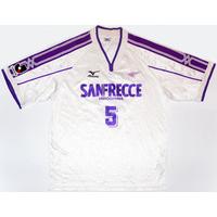 2002-04 Sanfrecce Hiroshima Away Shirt #5 (Komano) L