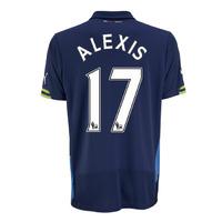 2014 15 arsenal third cup shirt alexis 17