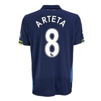 2014-15 Arsenal Third Cup Shirt (Arteta 8)