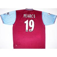 2001 03 west ham match issue home shirt pearce 19