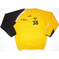 2007-08 Alemannia Aachen Player Issue Training Sweat Top #38 (Özgen)