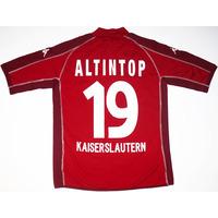 2005-06 Kaiserslautern Home Shirt Altintop #19 XL