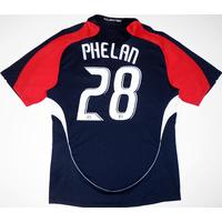 2008 new england revolution match issue home shirt phelan 28