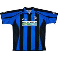 2003-04 Atalanta Home Shirt (Excellent) XL