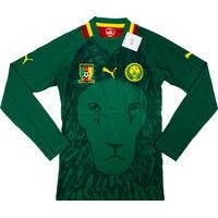 2011-13 Cameroon Player Issue Home L/S Shirt *BNIB*