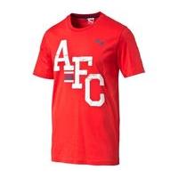 2014-2015 Arsenal Puma Fan Tee (Red)