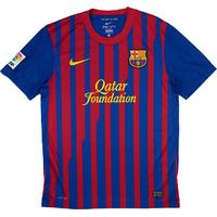 2011 12 barcelona home shirt excellent s