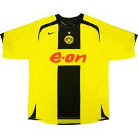 2005-06 Dortmund Home Shirt (Excellent) L