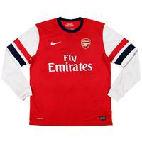 2012-14 Arsenal Home L/S Shirt *Mint* XXL