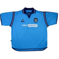 2002 03 manchester city home shirt very good xl