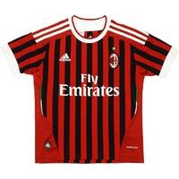 2011-12 AC Milan Home Shirt (Excellent) S.Boys