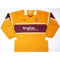 2006-07 Motherwell L/S Home Shirt XXL