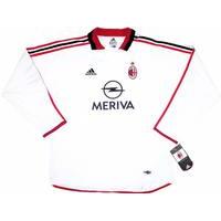 2003-04 AC Milan L/S Player Issue Away Shirt *BNIB* S