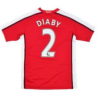 2008 10 arsenal home shirt diaby 2 excellent lboys