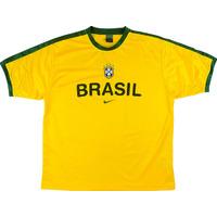 2002-04 Brazil Nike T-Shirt (Excellent) L