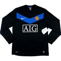 2009-10 Manchester United Away L/S Shirt *w/Tags* XXL