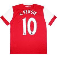 2010-11 Arsenal Home Shirt v.Persie #10 (Excellent) M