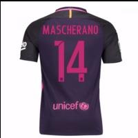 2016-17 Barcelona Away Shirt (Mascherano 14) - Kids