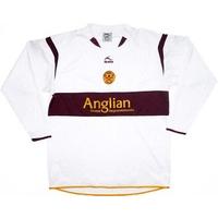 2007 08 motherwell away ls shirt very good xl