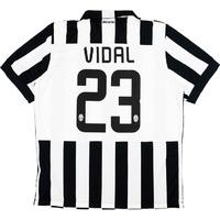 2014-15 Juventus Home Shirt Vidal #23 *w/Tags* XXL