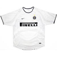 2001 02 inter milan away shirt very good m