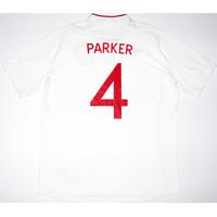 2012-13 England Home Shirt Parker #4 *w/Tags* XL