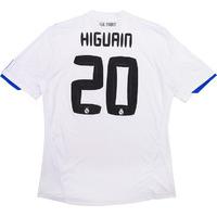 2010-11 Real Madrid Home Shirt Higuain #20 (Excellent) M