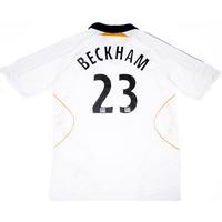 2007-08 LA Galaxy Home Shirt Beckham #23 XL