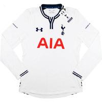 2013-14 Tottenham Player Issue European Home L/S Shirt *w/Tags*