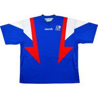 2000-02 Iceland Home Shirt *Mint* XL