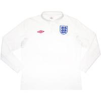 2009-10 England Home L/S Shirt (Good) L