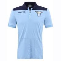 2016-2017 Lazio Cotton Polo Shirt (Blue)