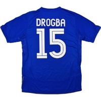 2005-06 Chelsea Centenary Home Shirt Drogba #15 (Excellent) XXL