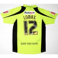 2009-10 Oldham Match Issue Third Shirt Lomax #12 M