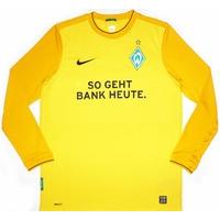 2009-10 Werder Bremen GK Shirt L