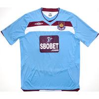 2008-09 West Ham Away Shirt XXL