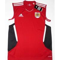 2012-13 Bristol City Adidas Red Training Vest *w/Tags*