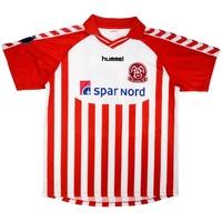 2007-08 AaB Aalborg Match Worn UEFA Cup Home Shirt Olesen #16 (v Anderlecht)