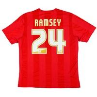 2010 11 nottingham forest home shirt ramsey 24 xl