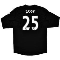 2011 12 tottenham third shirt rose 25 excellent l