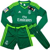 2015-16 Real Madrid GK Away Full Kit *BNIB* BOYS