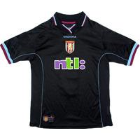 2000 01 aston villa away shirt very good xl