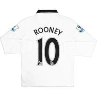 2014-15 Manchester United Away L/S Shirt Rooney #10 *w/Tags* M.Boys