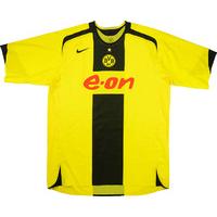 2005 06 dortmund player issue home shirt excellent xxl